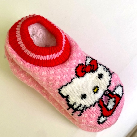 Hello kitty slippers socks - Picture 1 of 3